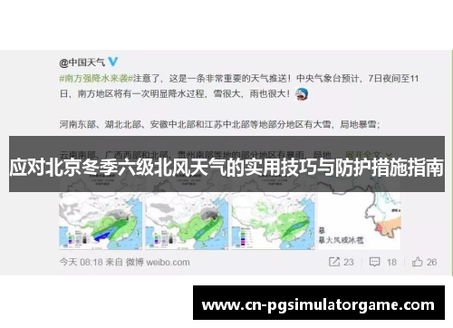 应对北京冬季六级北风天气的实用技巧与防护措施指南