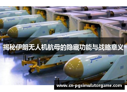 揭秘伊朗无人机航母的隐藏功能与战略意义